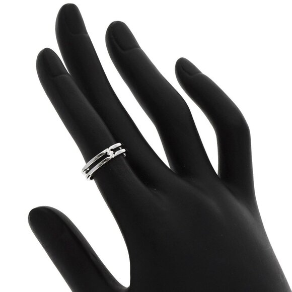 GUCCI 18k White Gold Ring - Picture 7 of 9